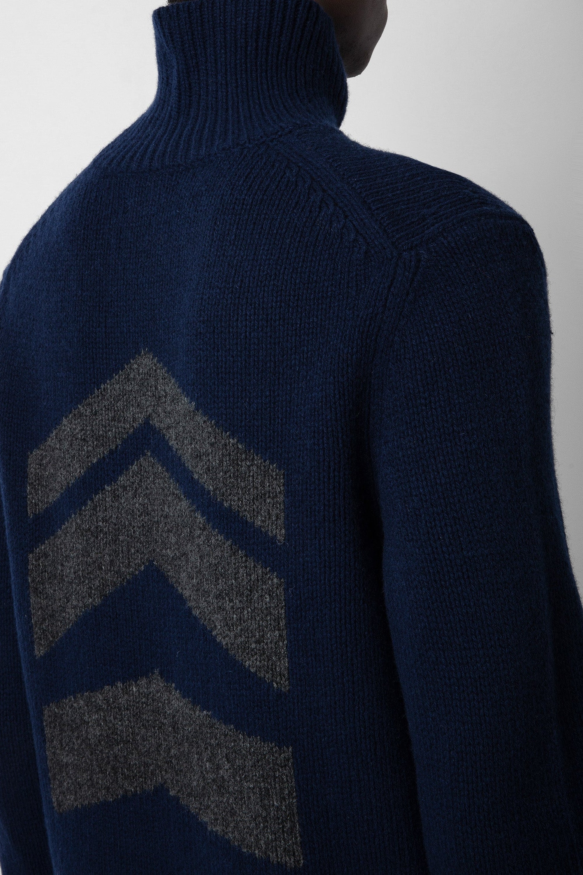 Pull Bart en laine - Indigo