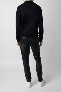Pull Bobby en laine - Noir