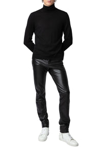Pull Bobby en laine - Noir