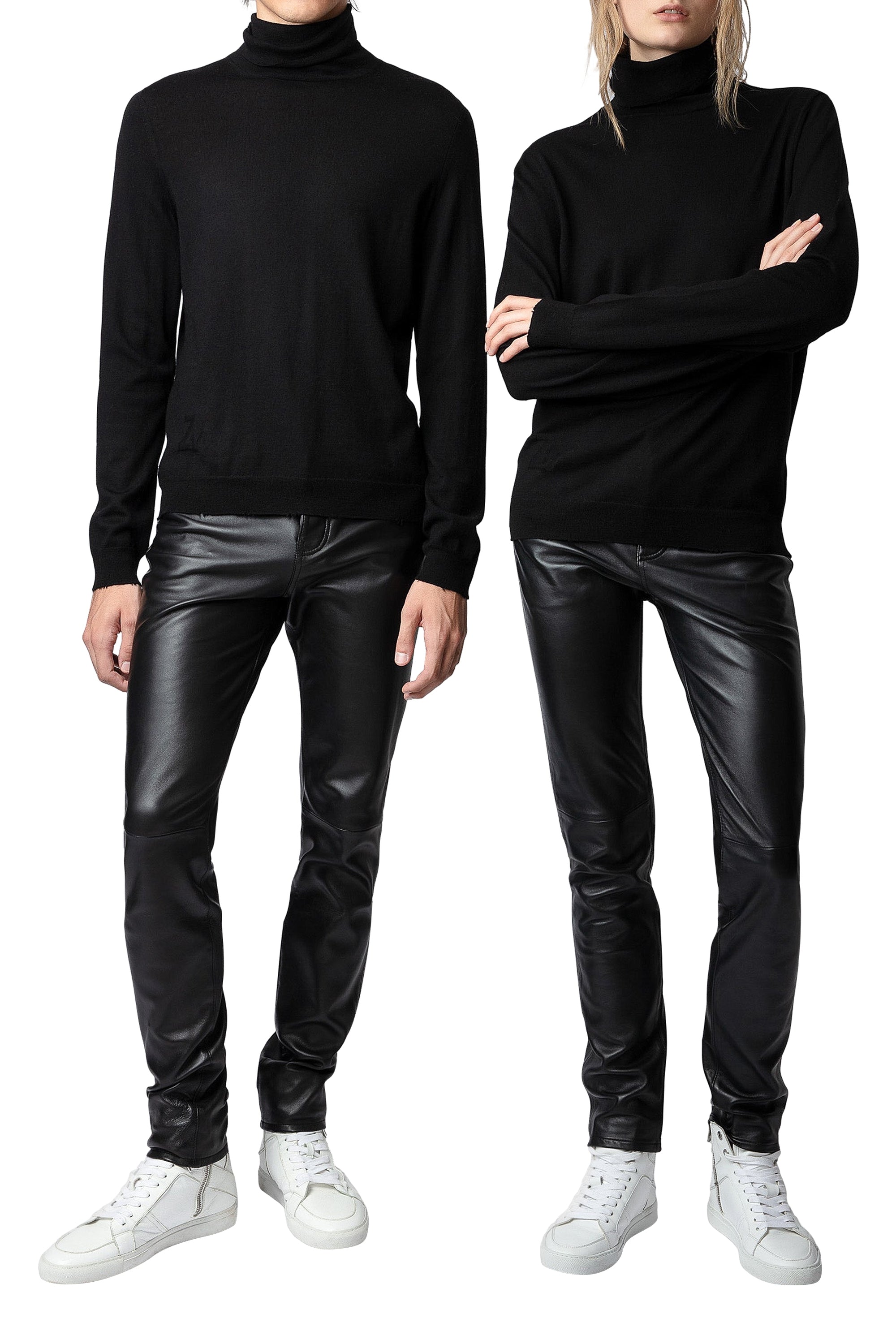 Pull Bobby en laine - Noir