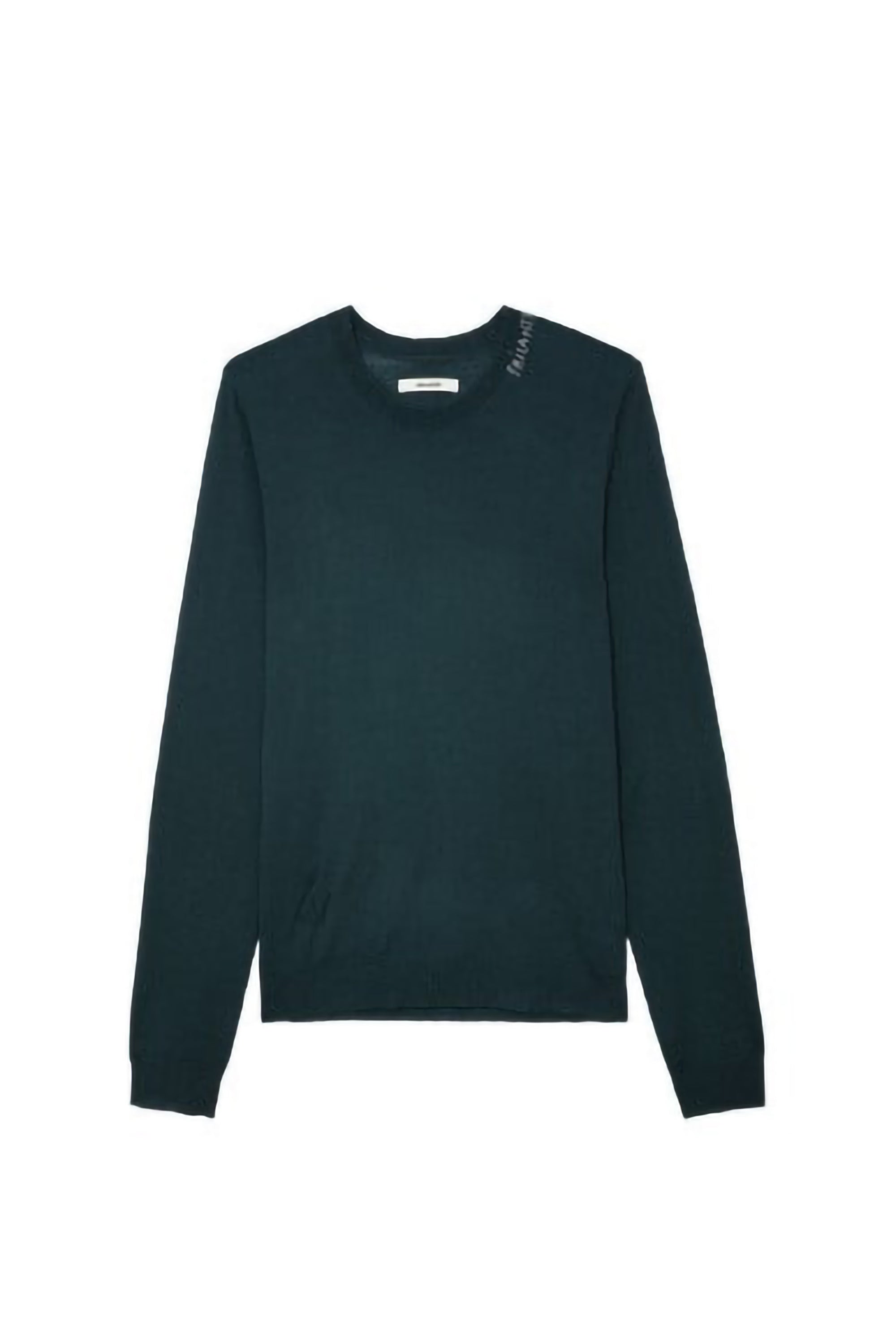 Pull Kennedy en laine - Vert De Gris