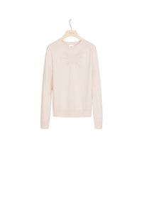 Pull fin en laine et cachemire - Beige Doré