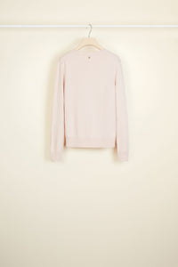 Fine wool and cashmere jumper - Golden Beige