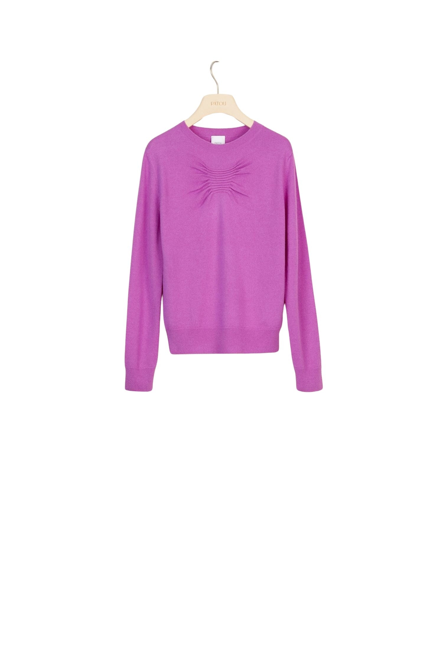 Pull fin en laine et cachemire - Mûre