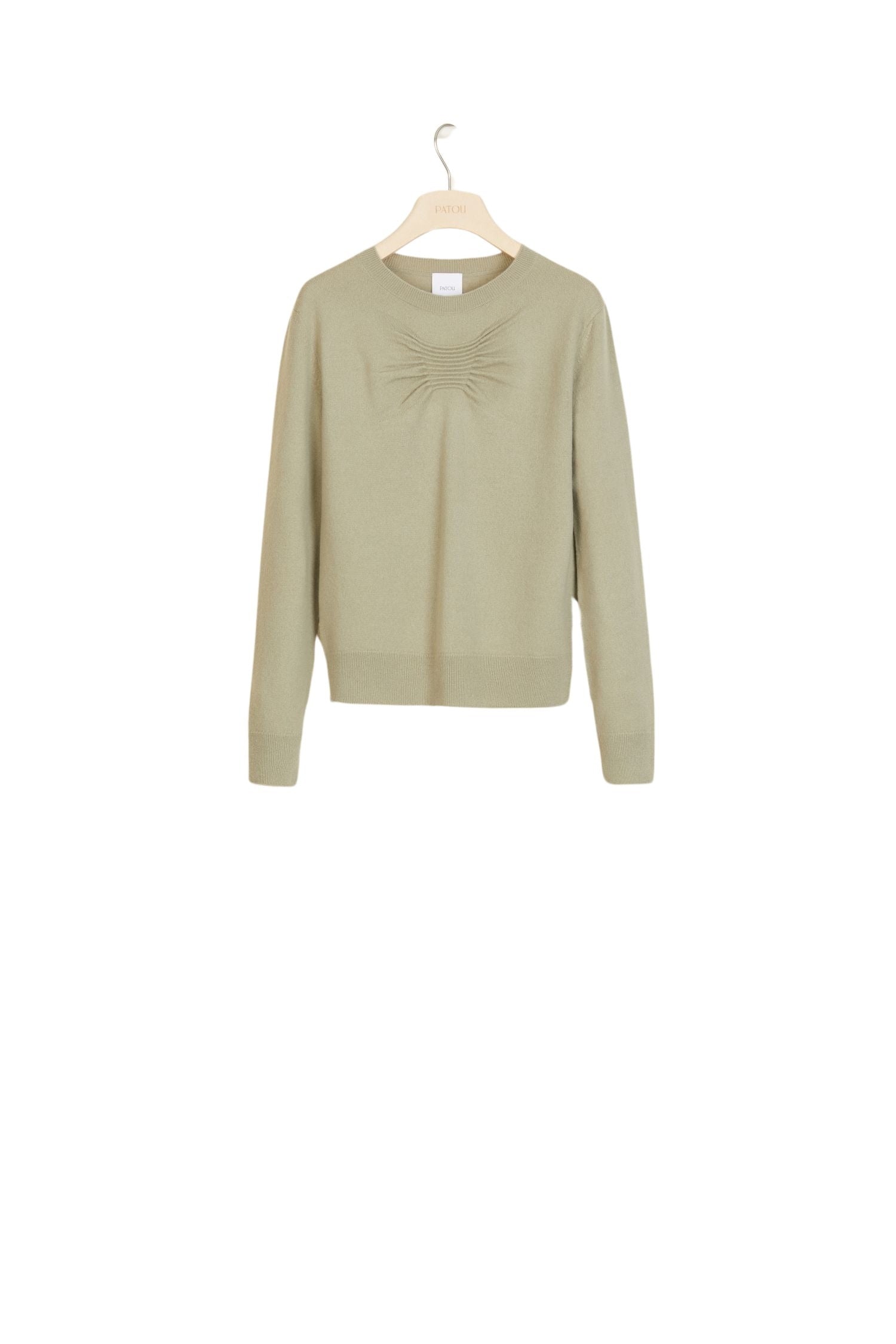 Fine wool & cashmere jumper - Khaki