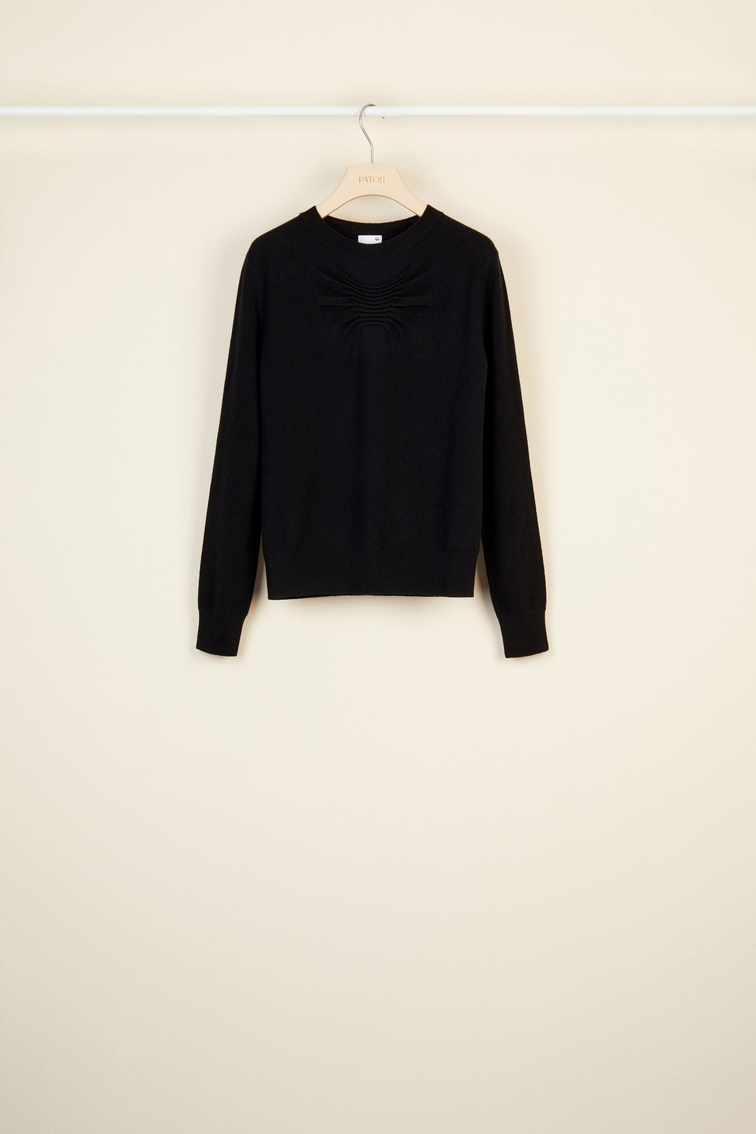 Pull fin en laine et cachemire - Noir