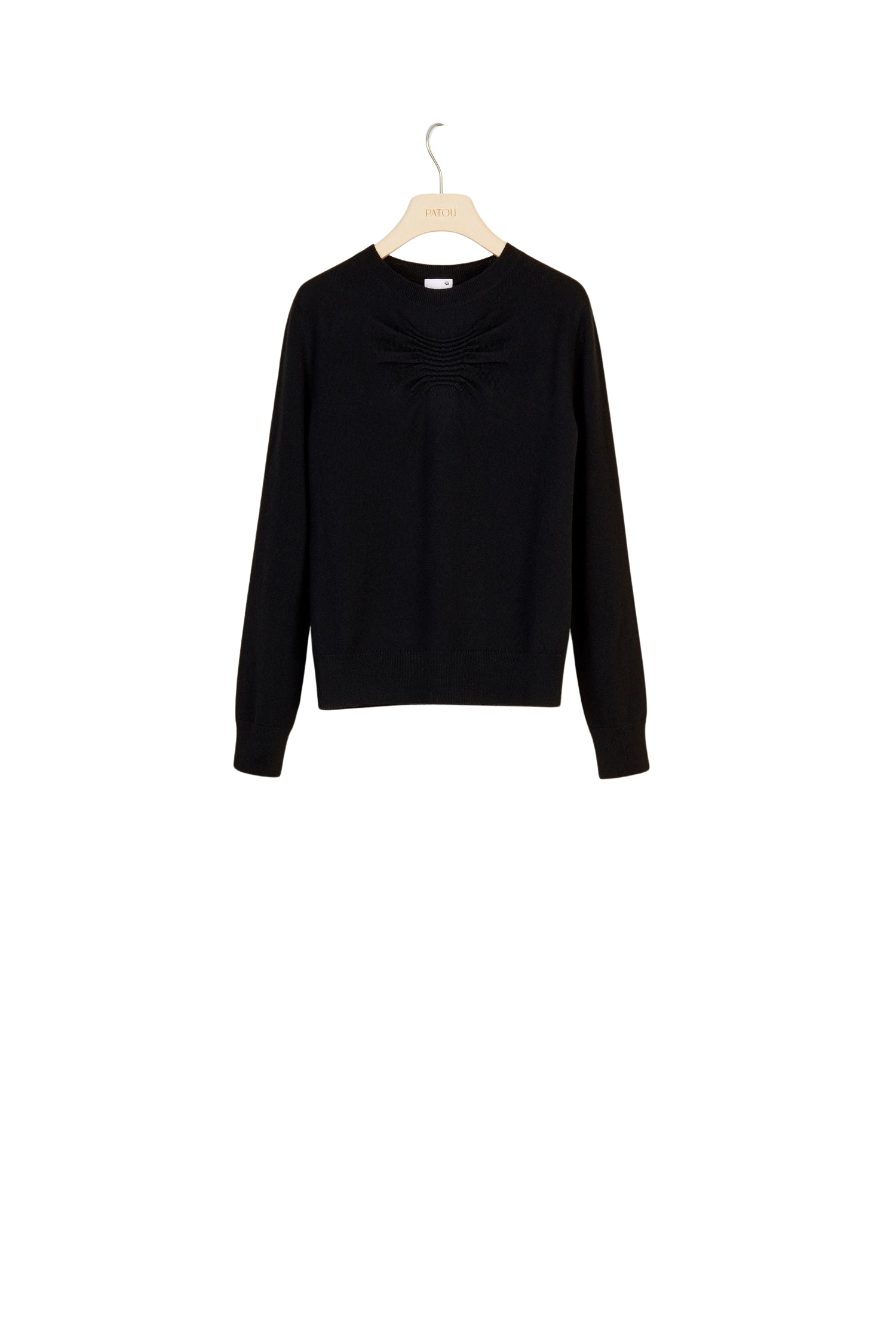 Pull fin en laine et cachemire - Noir