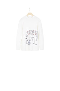 Pull Bosc en laine - Crème