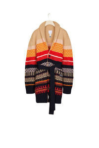 Wool jacquard jumper - Multicolour