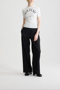 Patou round-neck T-shirt - White