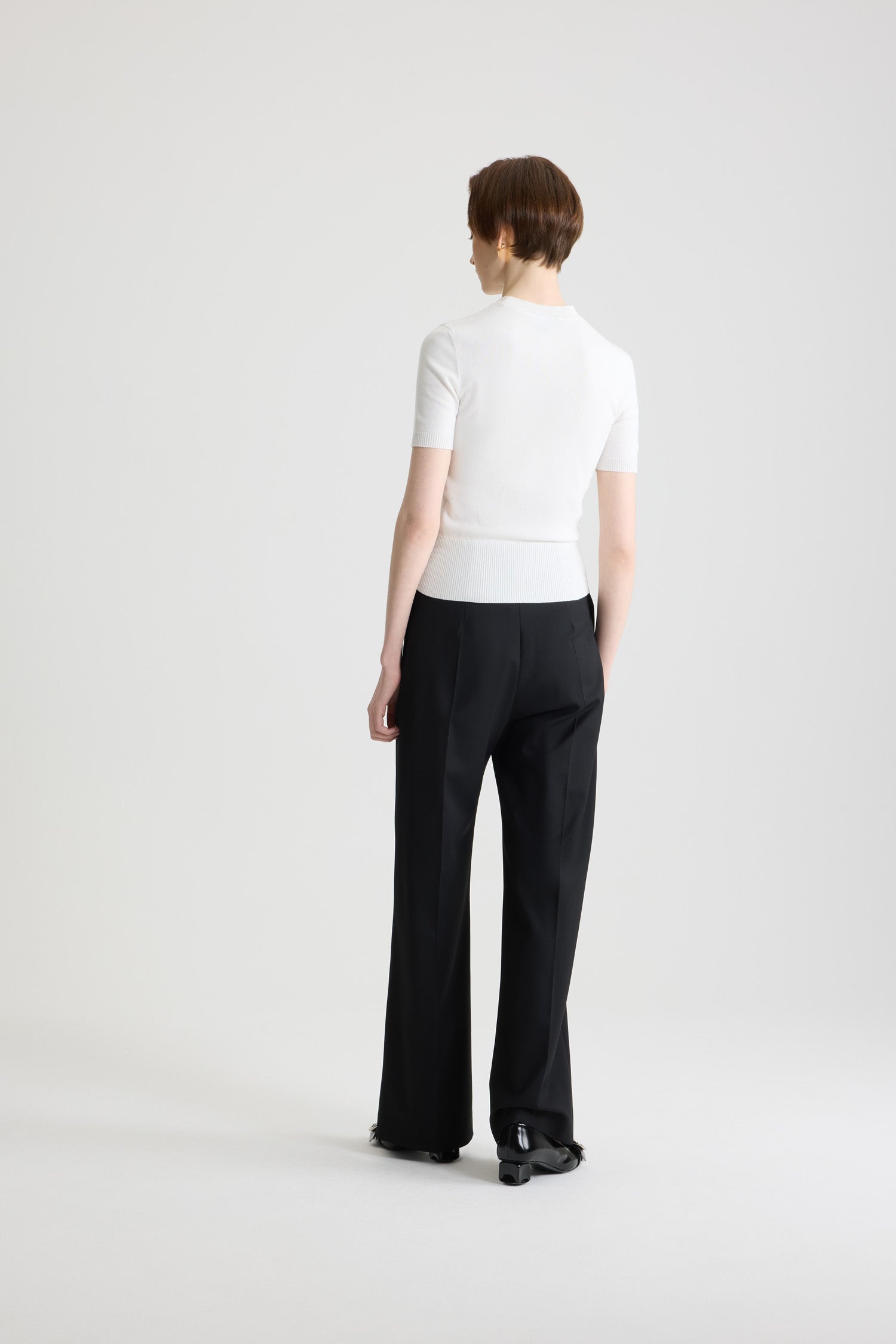 Patou round-neck T-shirt - White