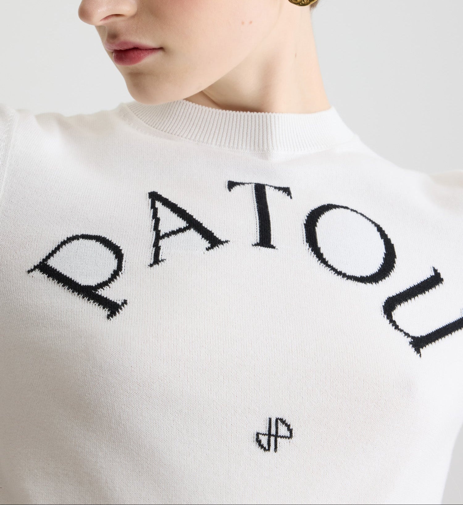 Patou round-neck T-shirt - White