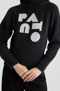Storm / Pull Patou Art Déco en laine et cachemire éco-responsable