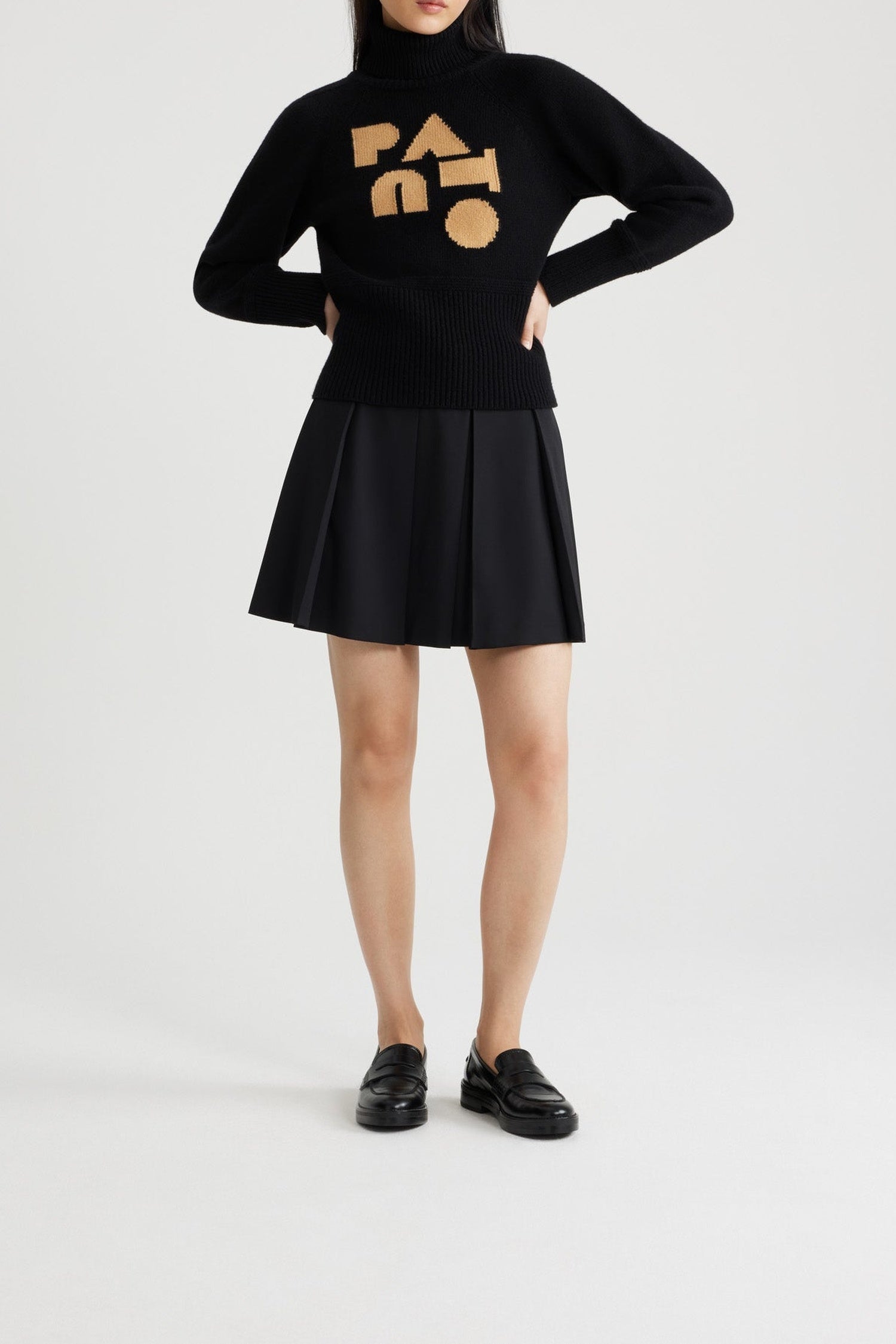 Pull Patou Art Déco en laine et cachemire éco-responsable