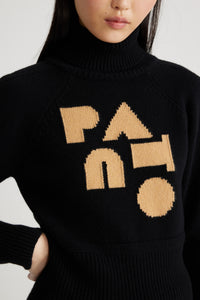 Pull Patou Art Déco en laine et cachemire éco-responsable