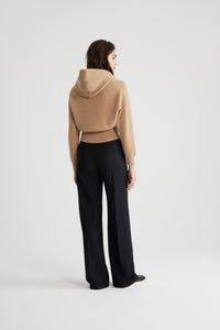 Sweatshirt en laine et cachemire - Biscuit