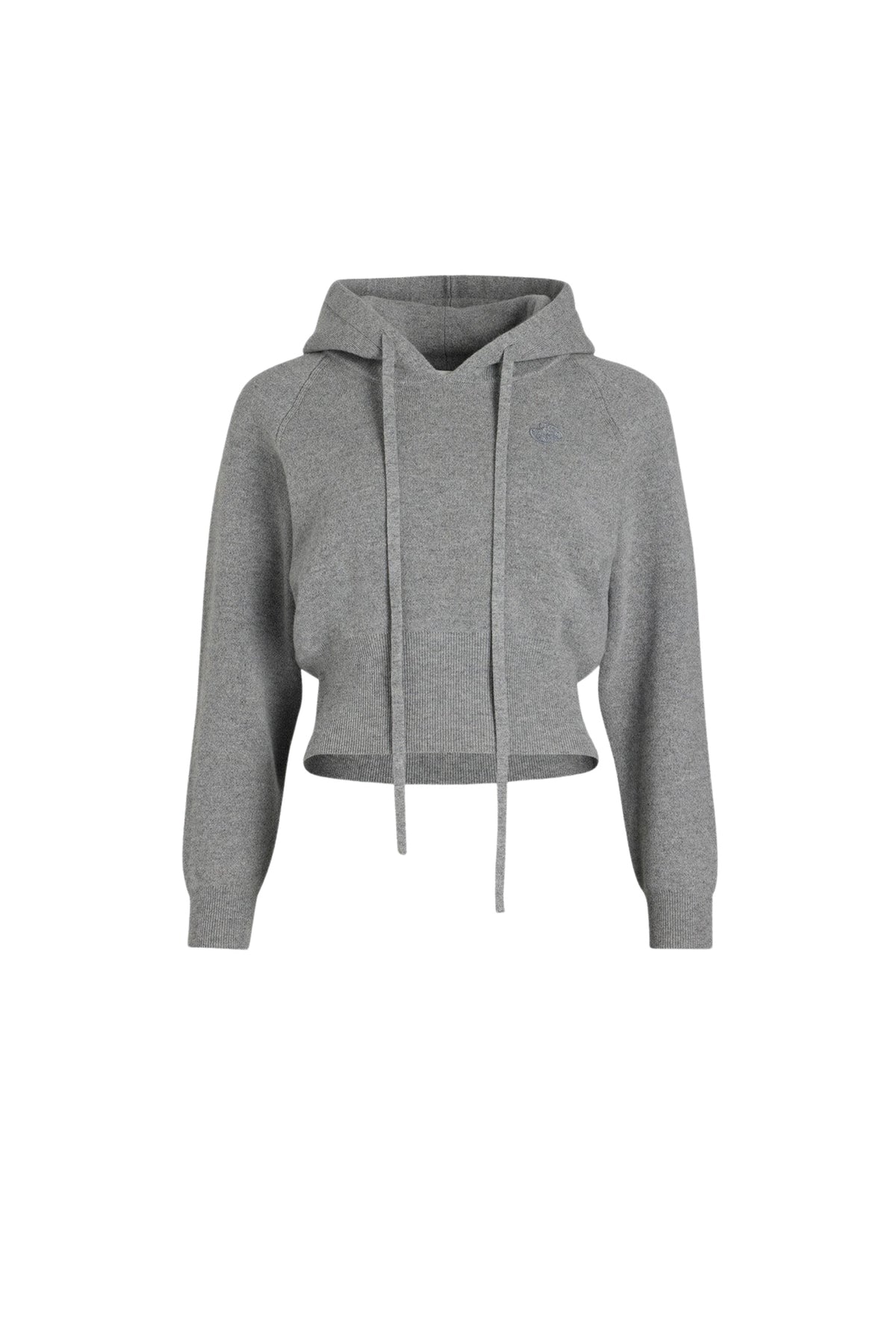 Grey / Hoodie en laine et cachemire éco-responsable