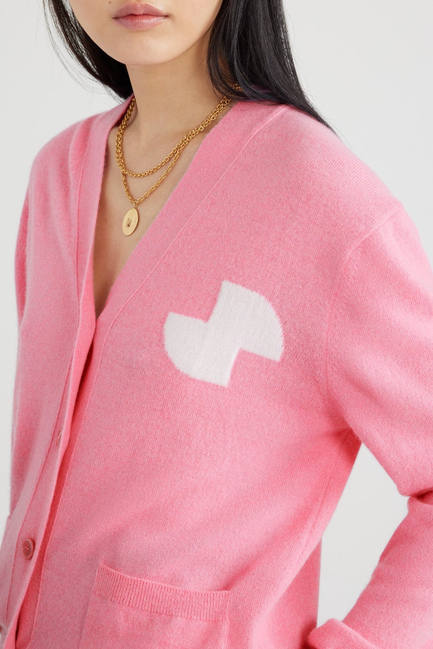 Cardigan JP en laine et cachemire éco-responsable
