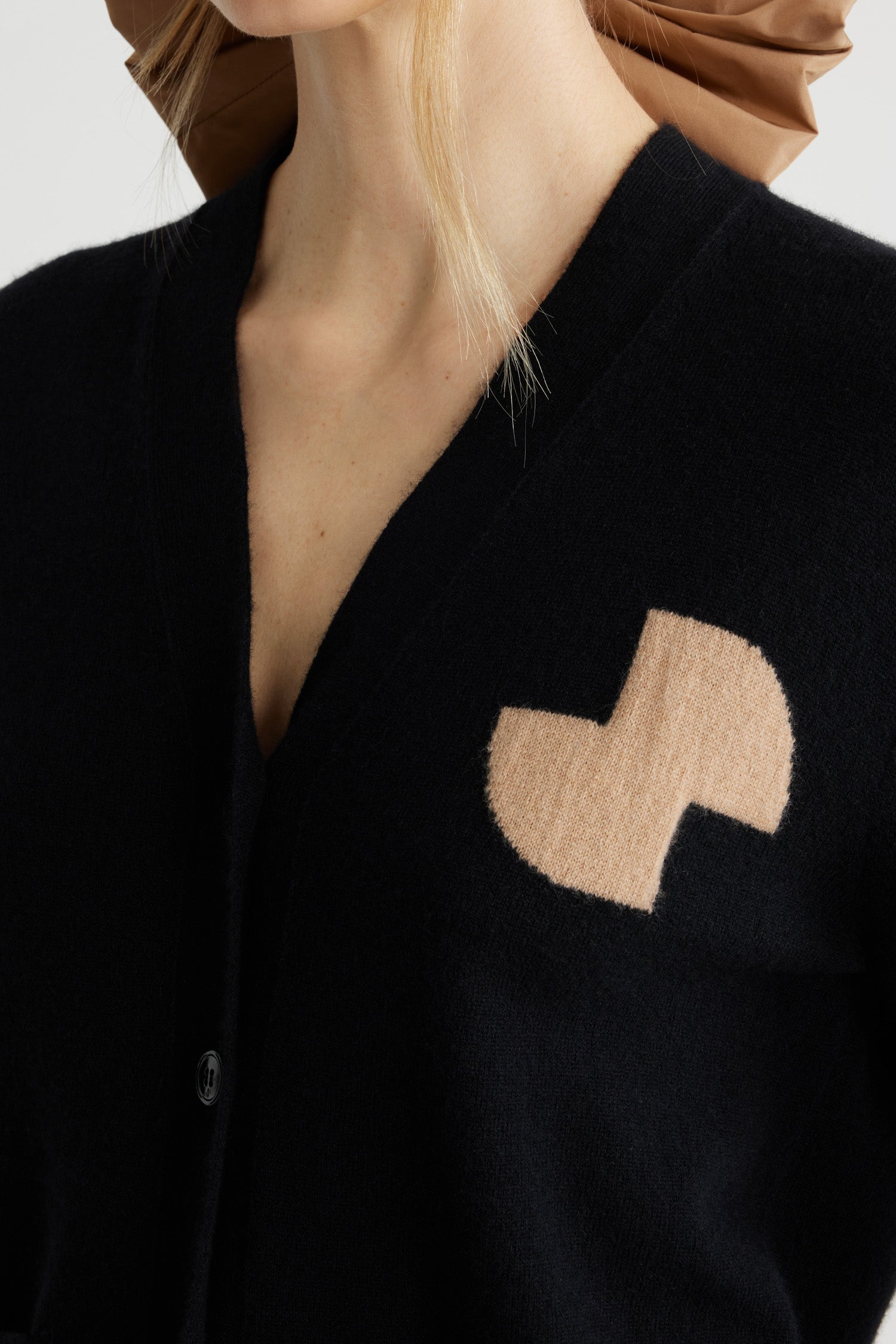 Cardigan JP en laine et cachemire éco-responsable