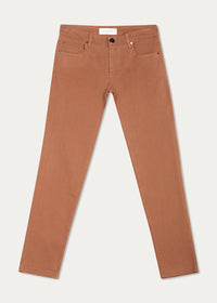 Jean stretch denim - Camel