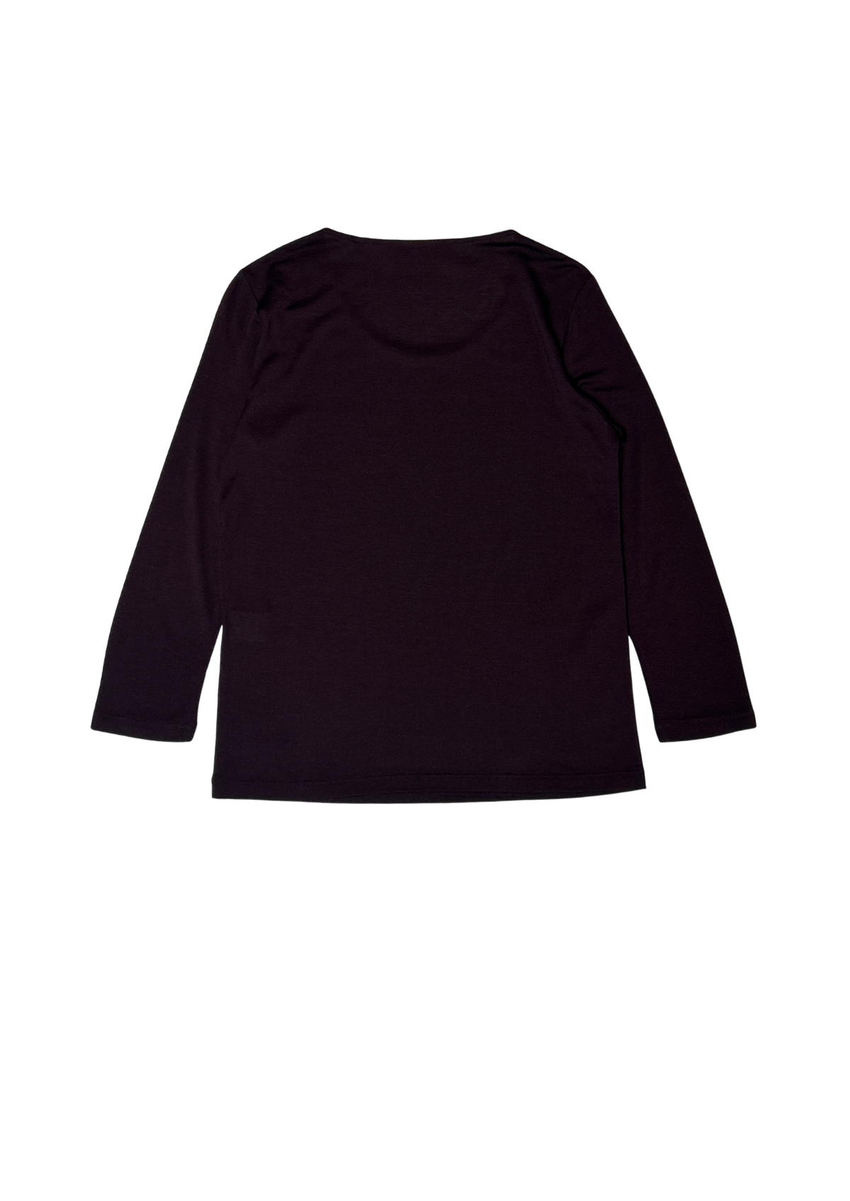 T-shirt col rond - Grenat