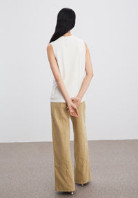 Pantalon large Kofi - Dune