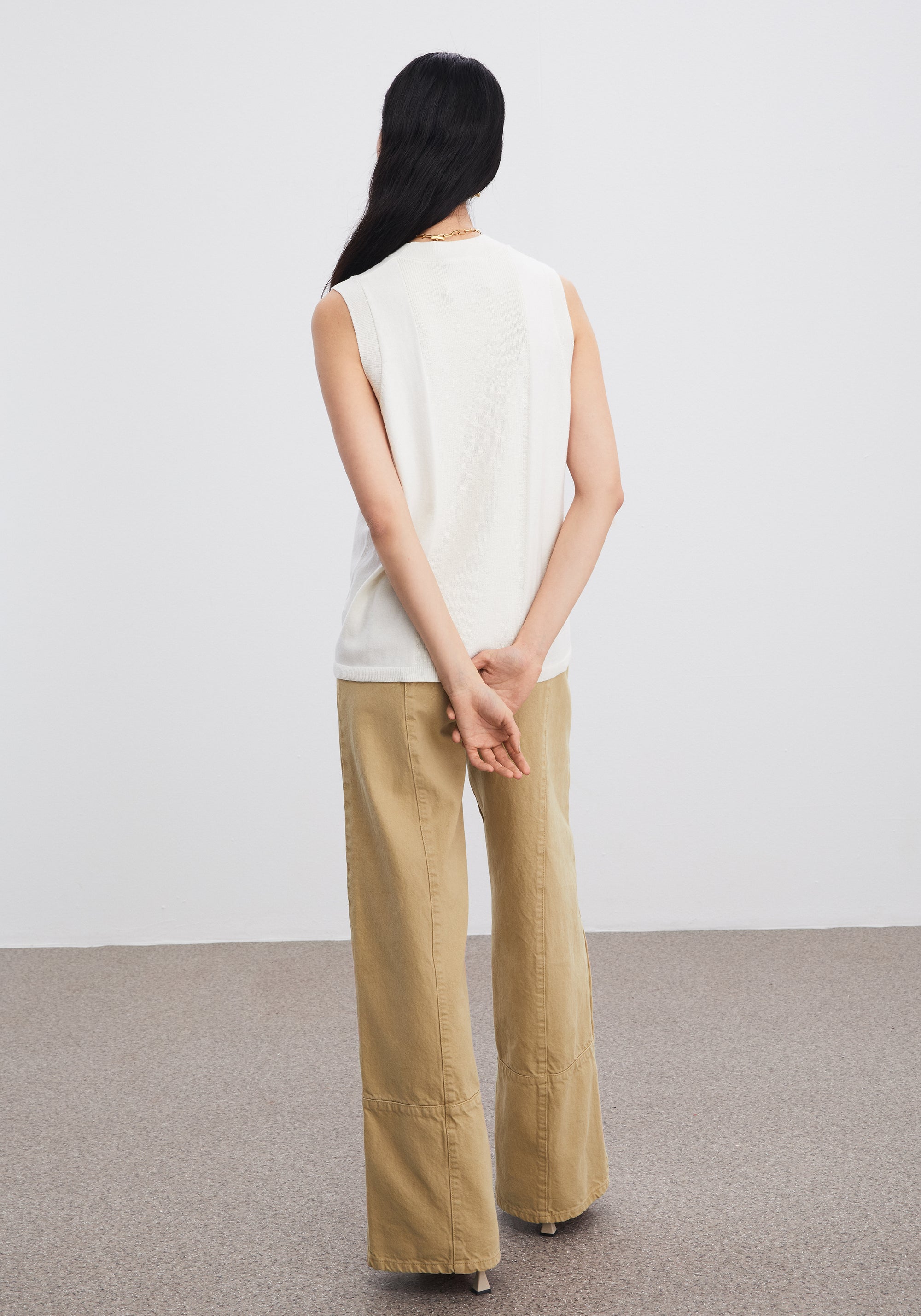 Pantalon large Kofi - Dune