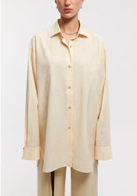 Chemise Kristen oversize - Cream