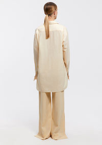Chemise Kristen oversize - Cream