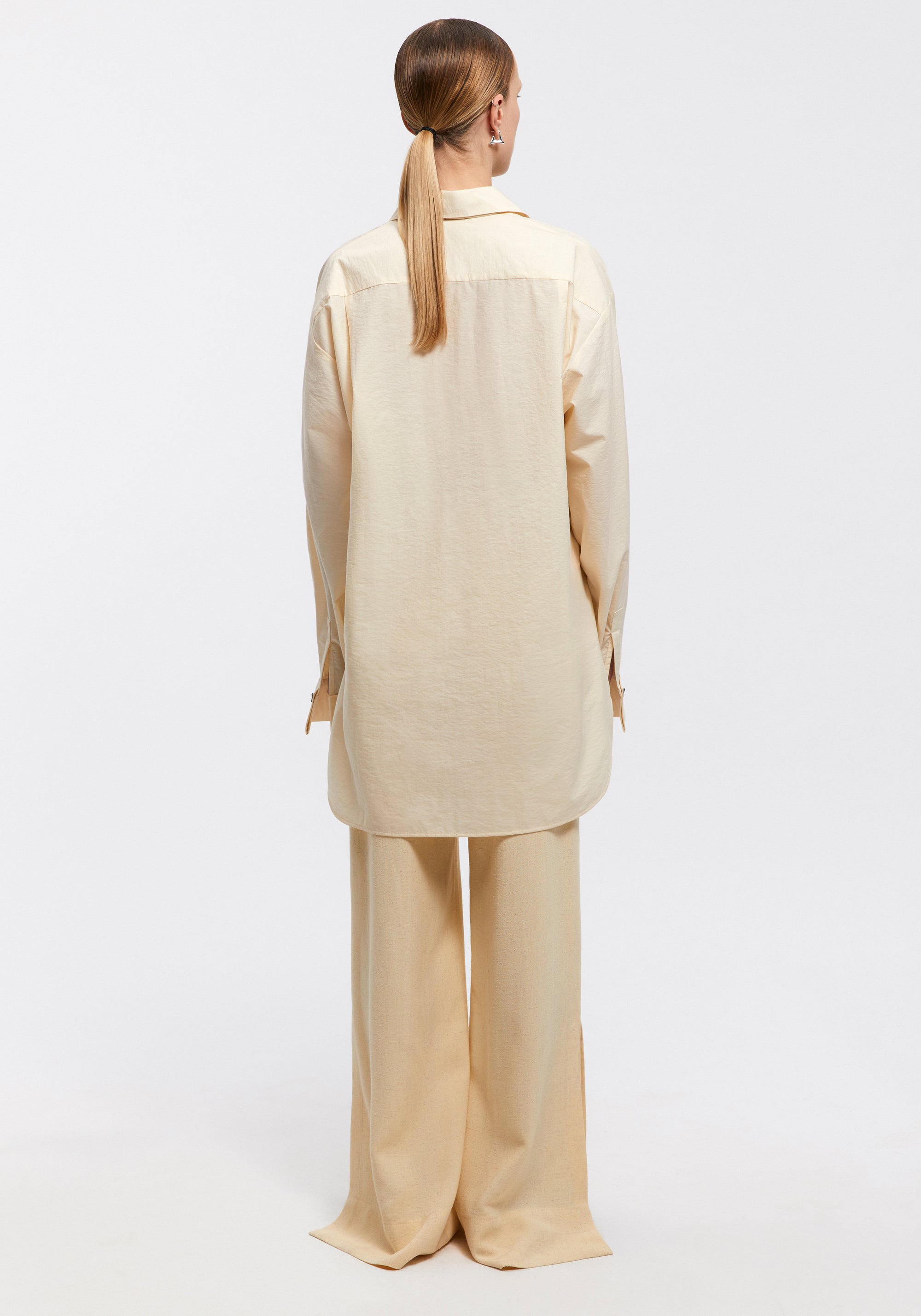 Chemise Kristen oversize - Cream