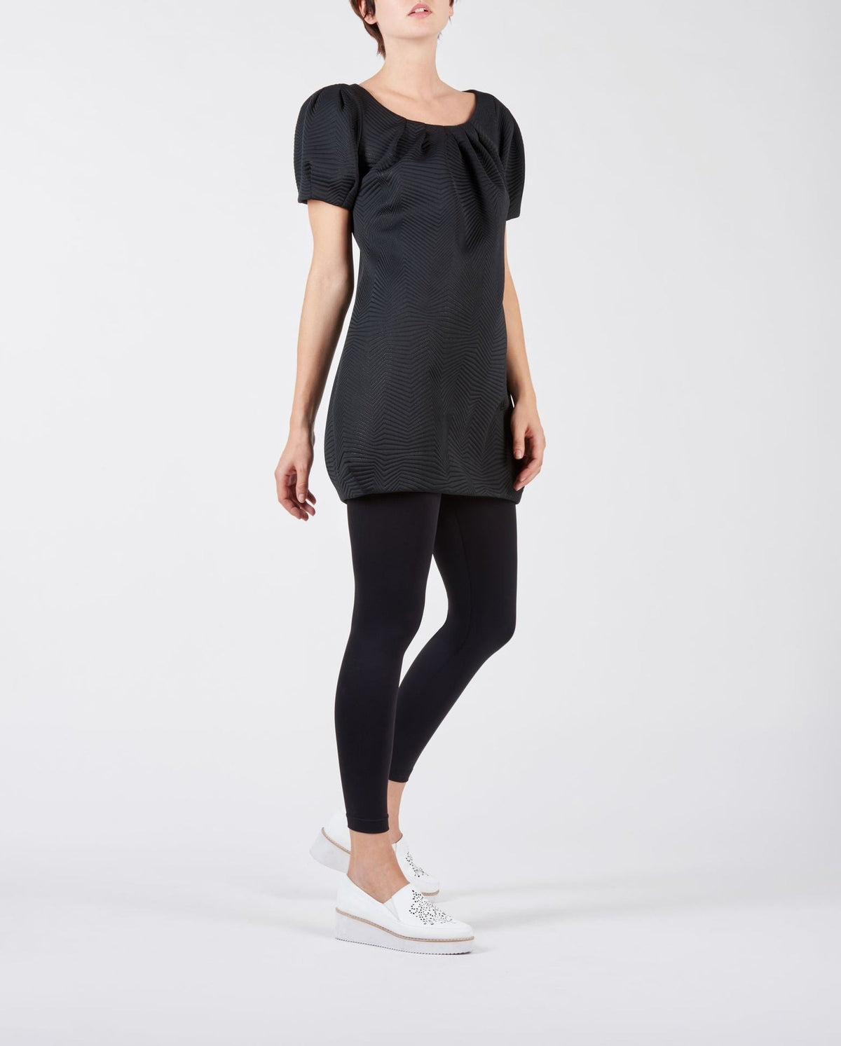Robe Kris à manches courtes - Black
