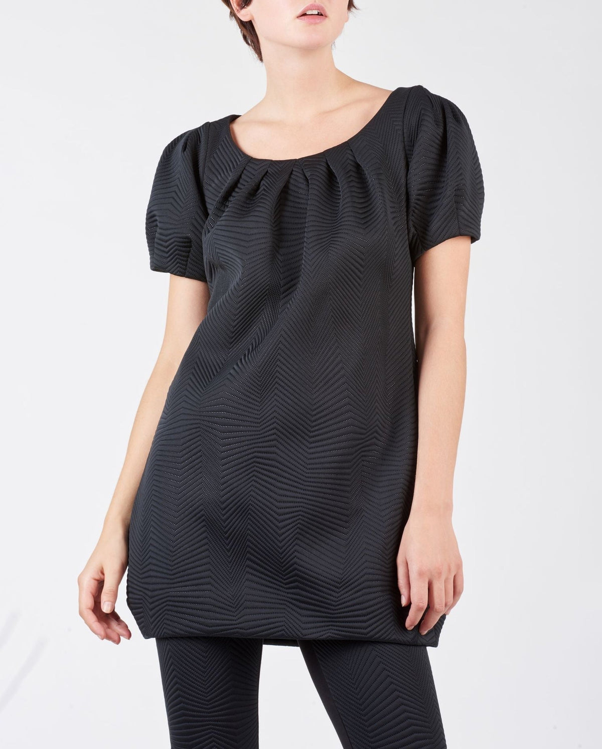 Robe Kris à manches courtes - Black
