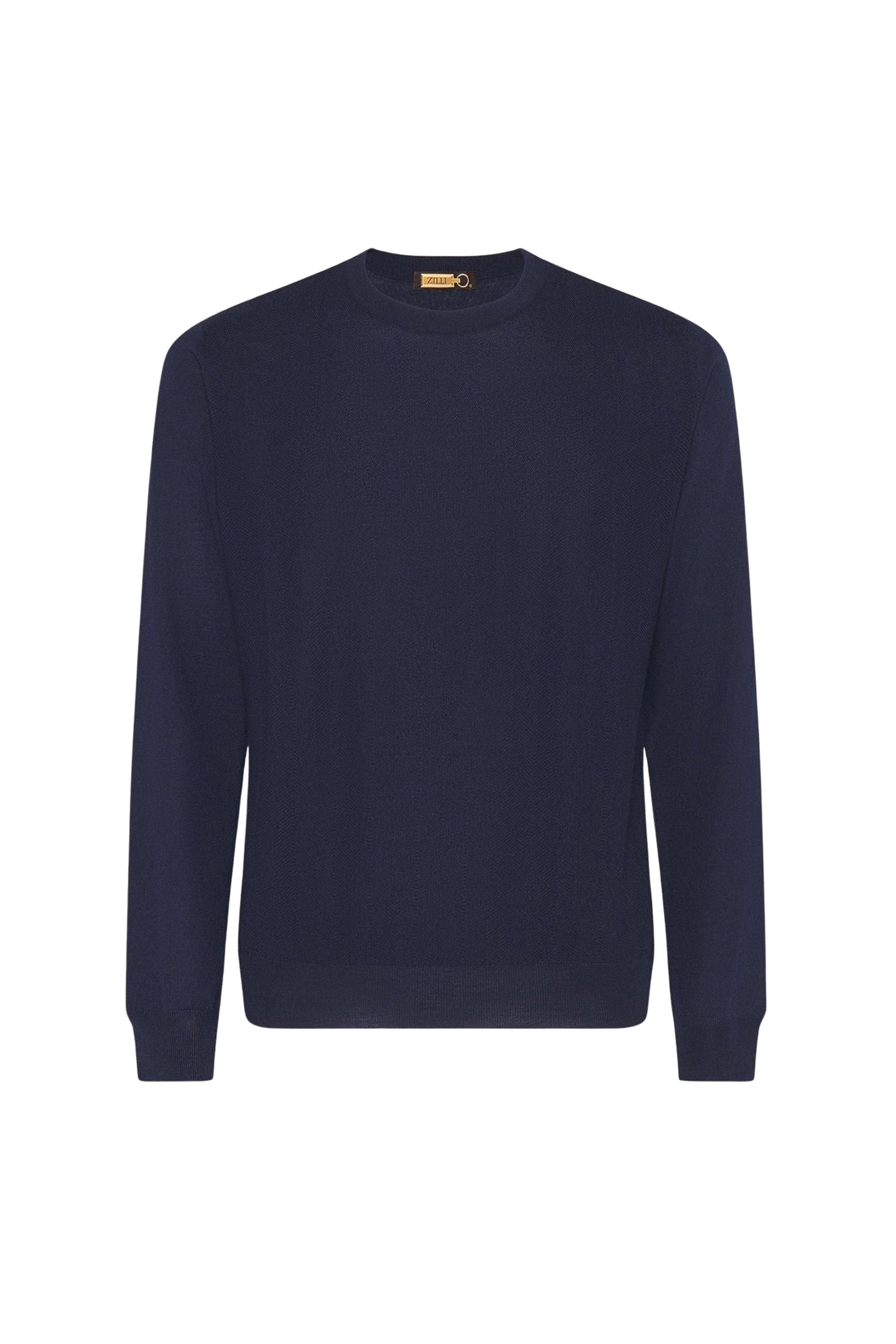 Pull en laine fine - Bleu