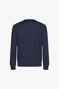 Pull en laine fine - Bleu