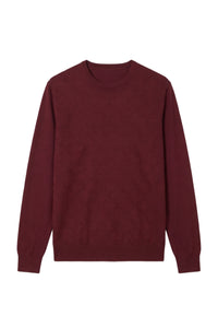 Pull à col rond à manches longues en cachemire - Ruby