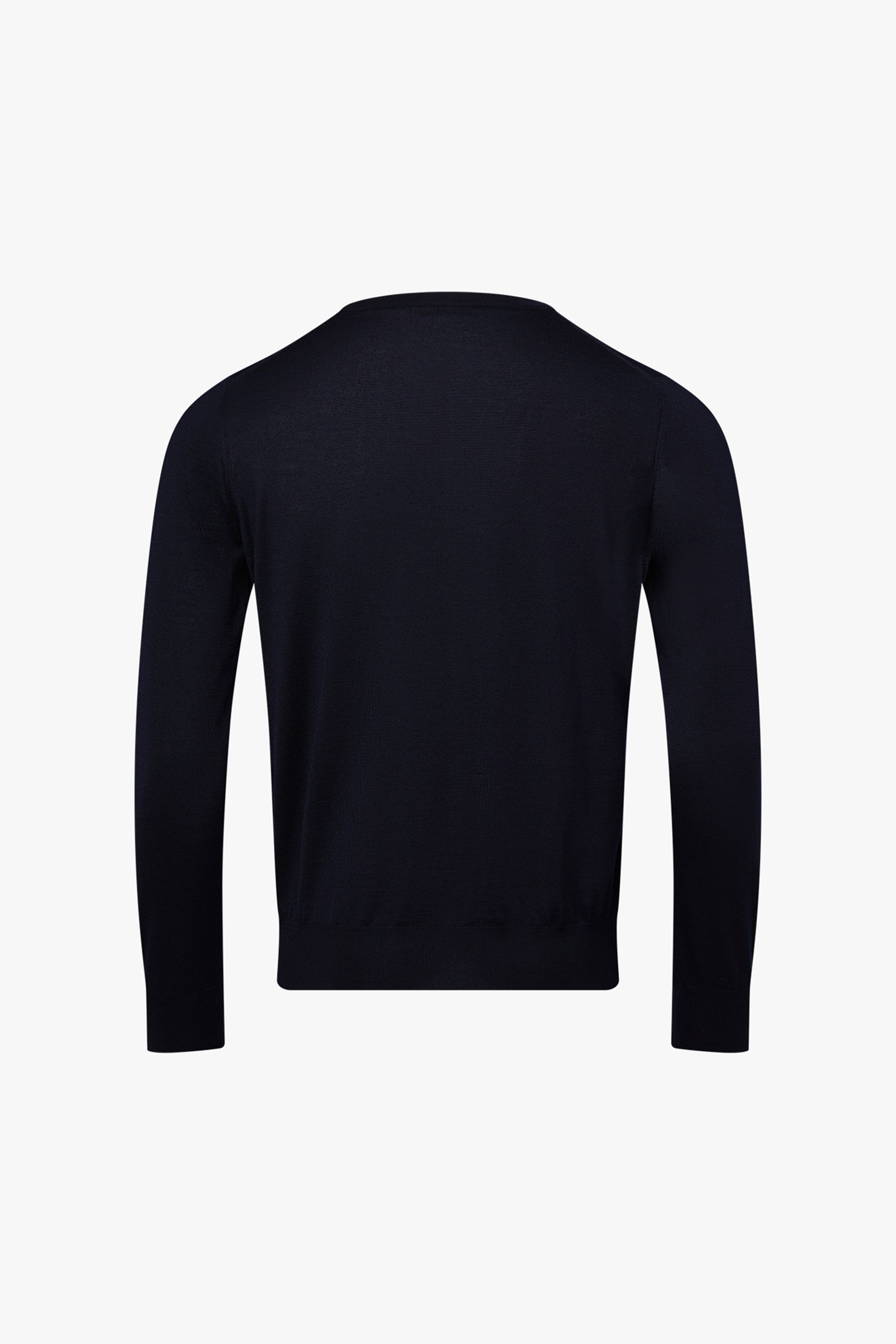Pull à bande en cachemire - Bleu & Bordeaux