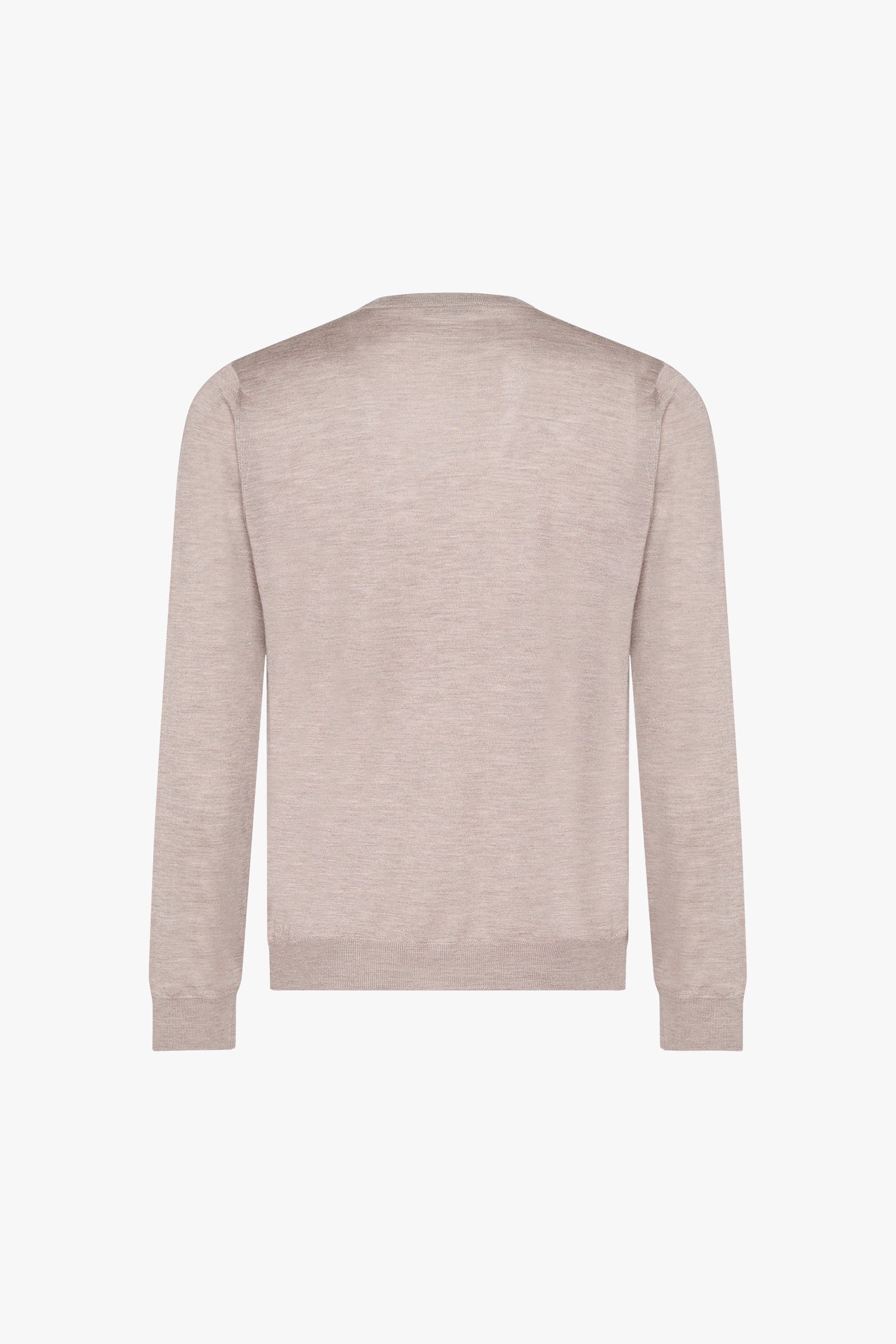 Pull à motif géométrique en cachemire - Beige