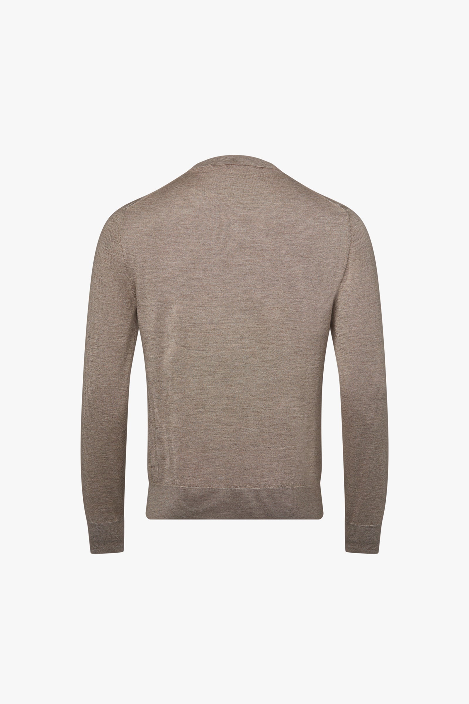 Pull à motif géométrique texturé en cachemire - Beige