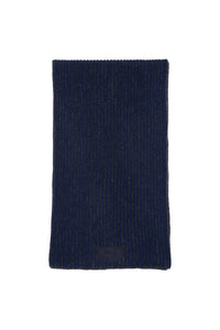 Wool and cashmere scarf - Dark Navy