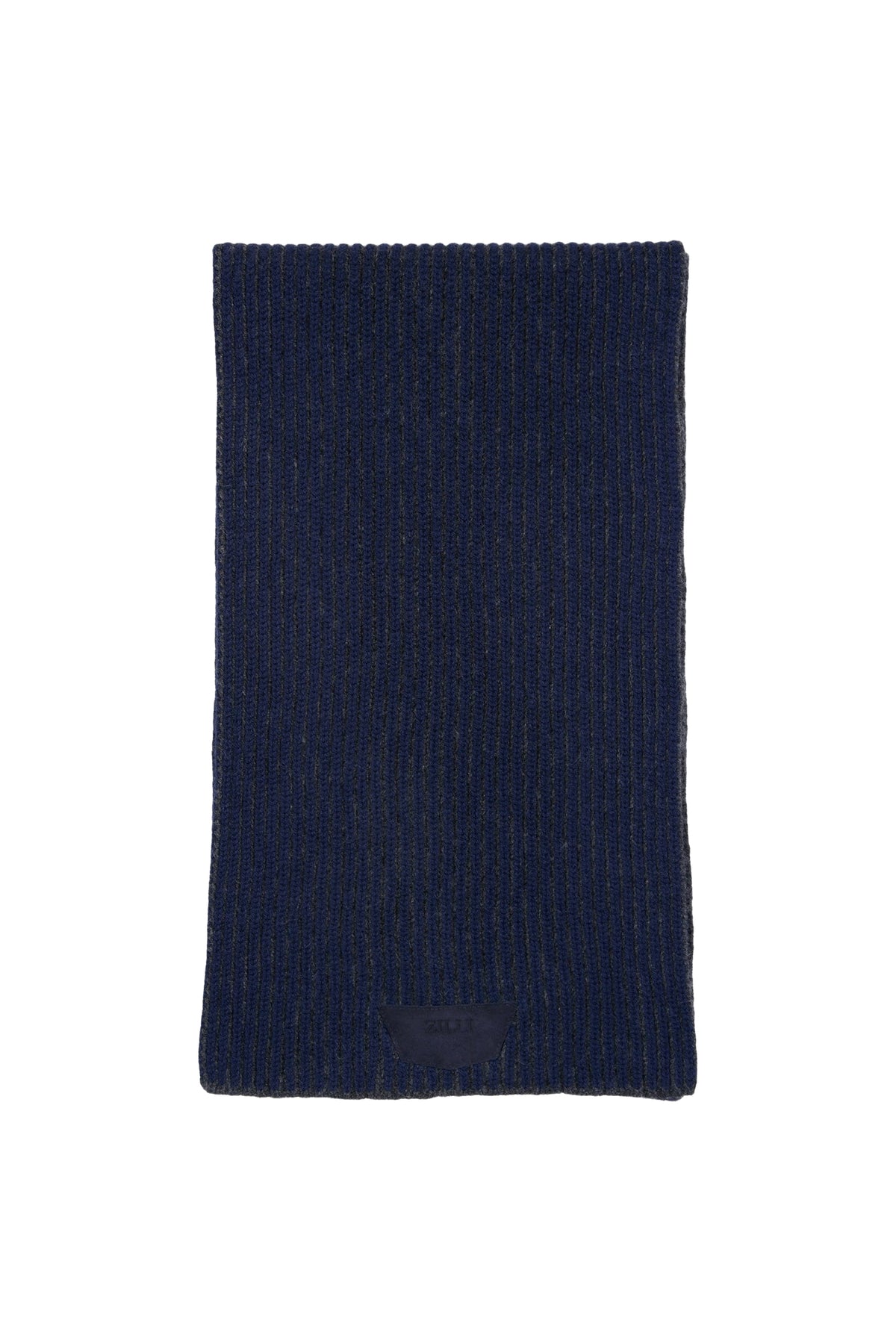 Wool and cashmere scarf - Dark Navy