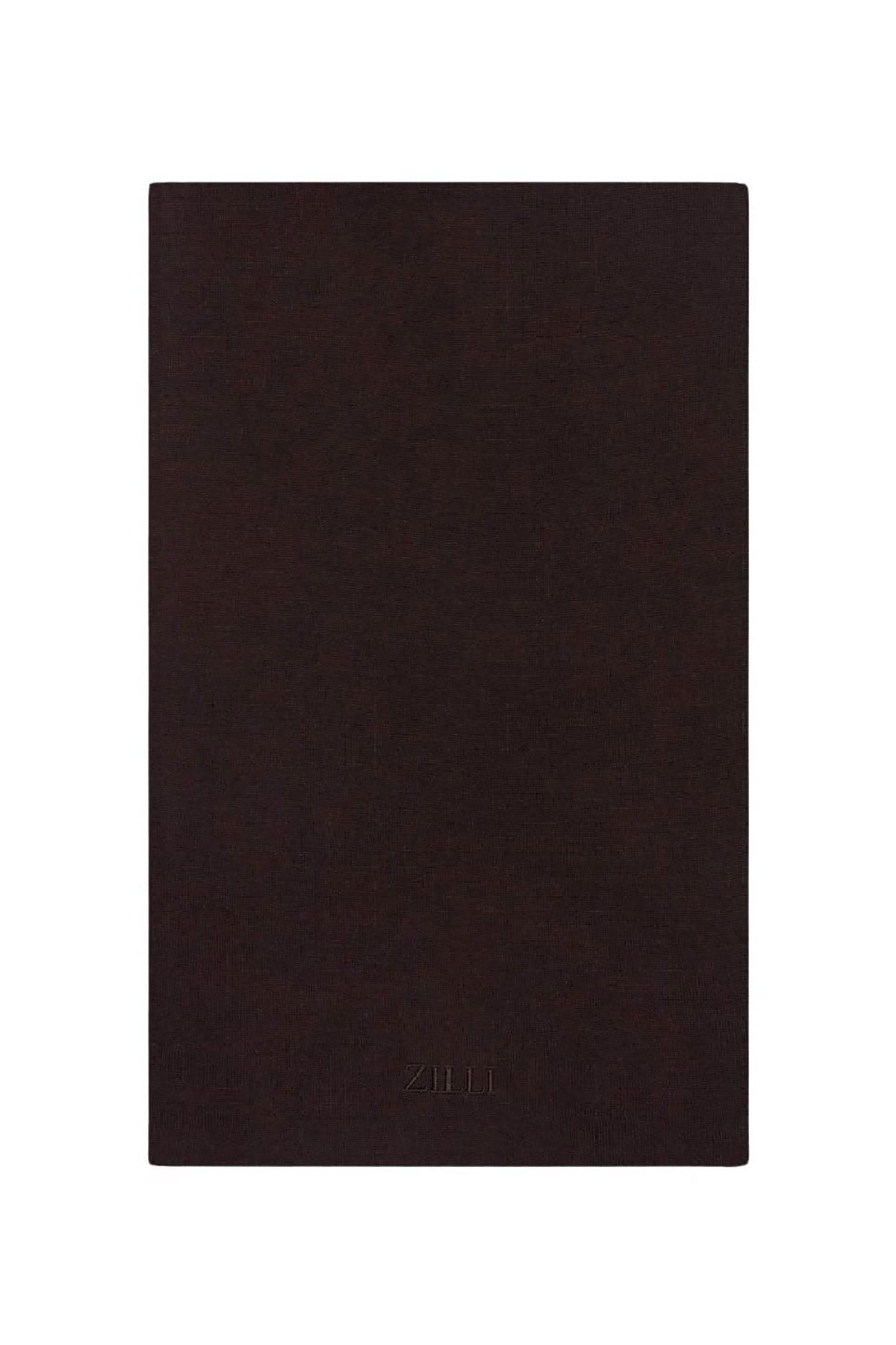Cashmere embroidered hat - Brown