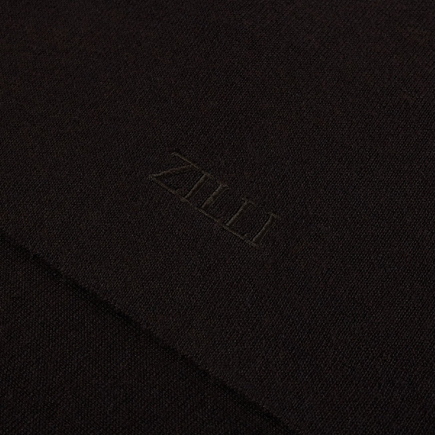 Cashmere embroidered hat - Brown