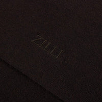 Cashmere embroidered hat - Brown