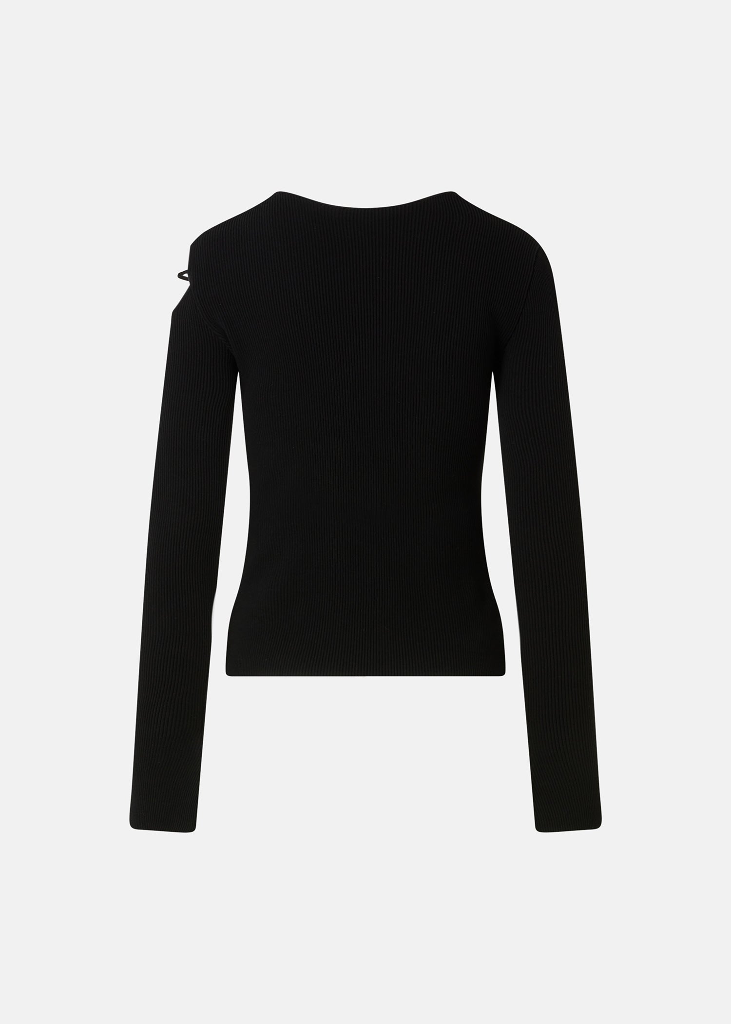 Georgia ribbed jumper - Black