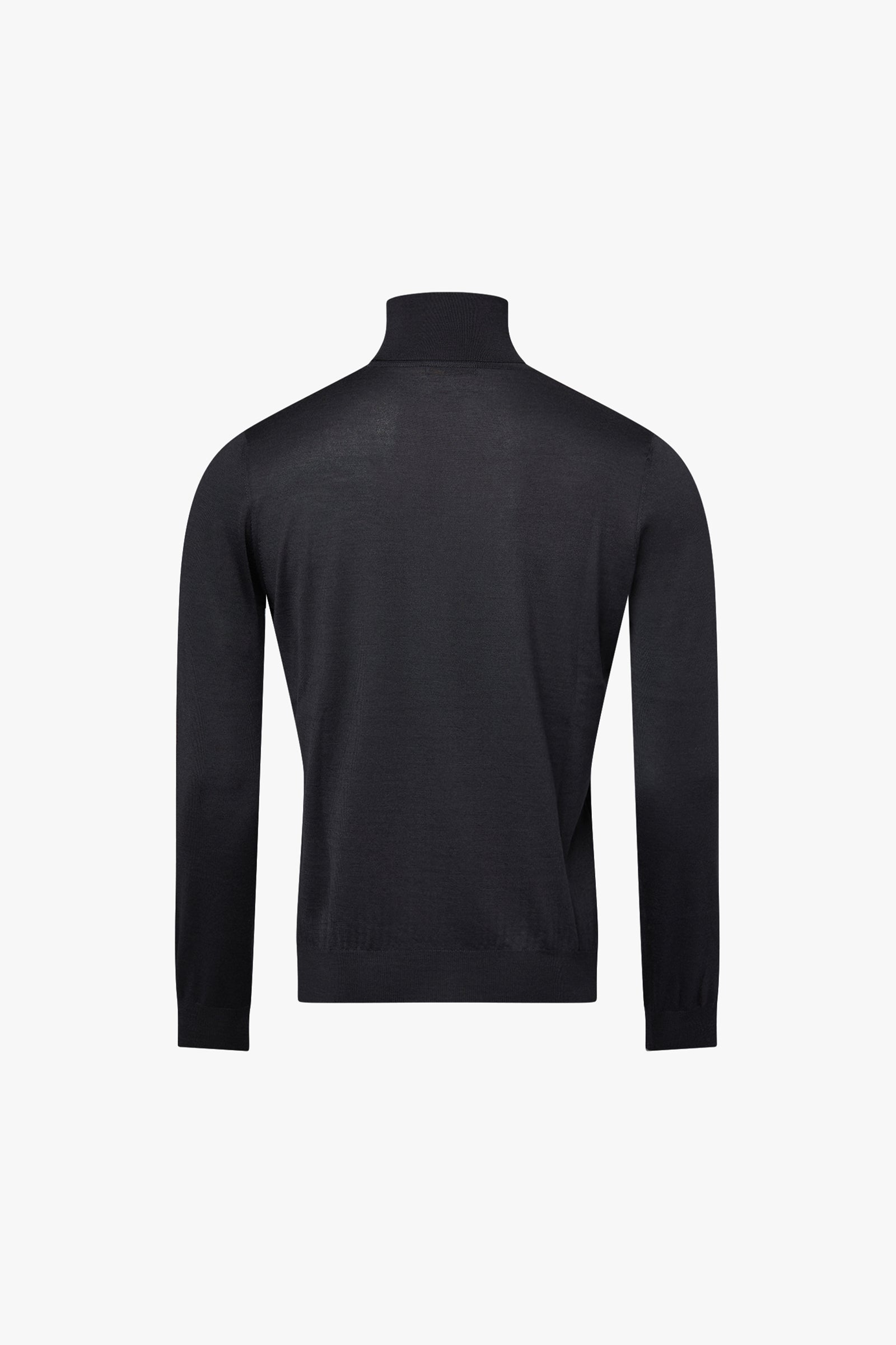 Pull à motif côtelé en cachemire - Noir