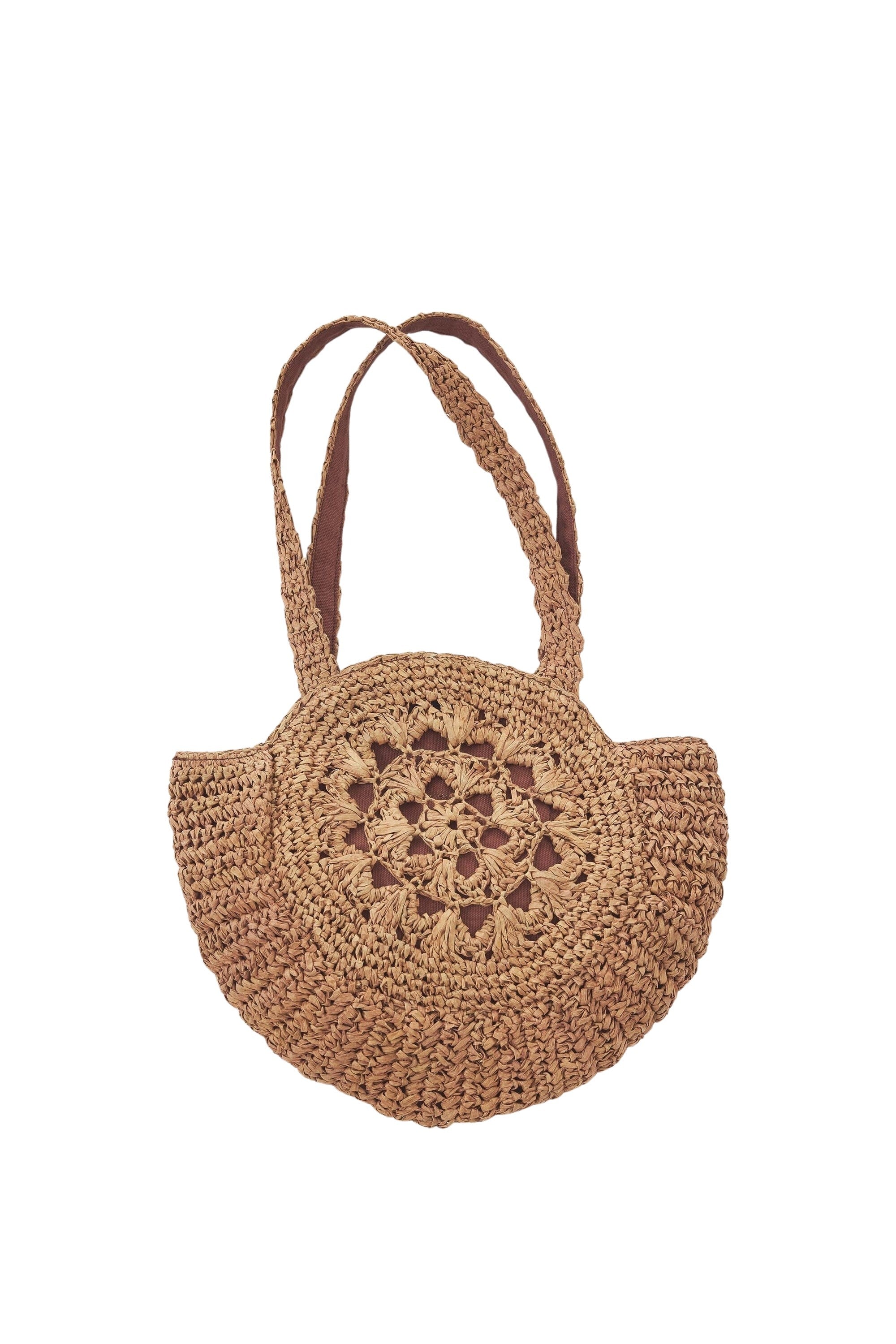 BROWN KUTA SMALL CABAS