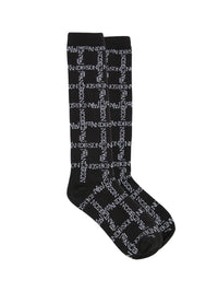 Chaussettes mi-longues à logo JWA - Black & White