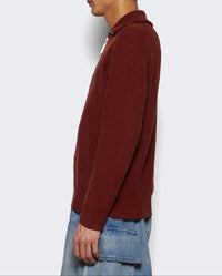 Pull À Demi-Fermeture Éclair - Rust
