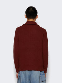 Pull À Demi-Fermeture Éclair - Rust