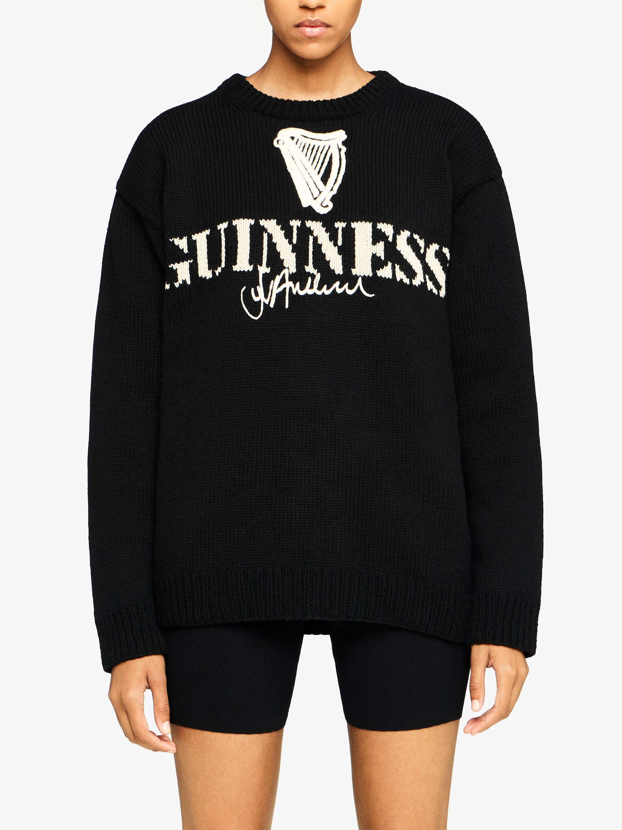 Pull Avec Logo Guinness - Black